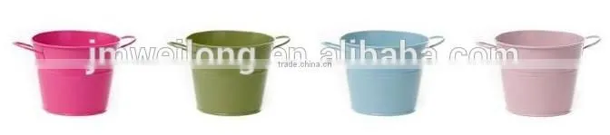Colorful Metal Kid Buckets