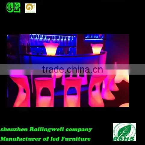 Wholesale high quality led bar stool/bar stool high chair