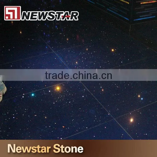 Artificial quartz crystal blue quartz stone
