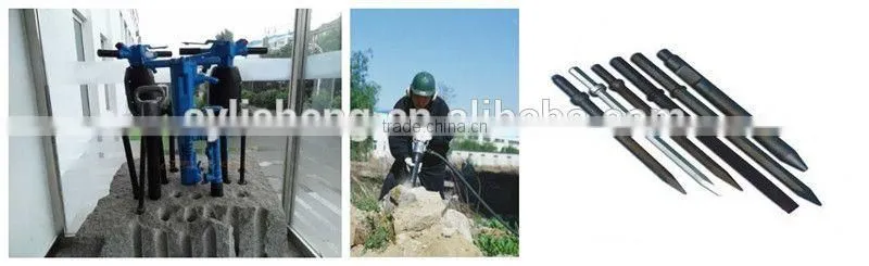 YT28 air leg rock drill