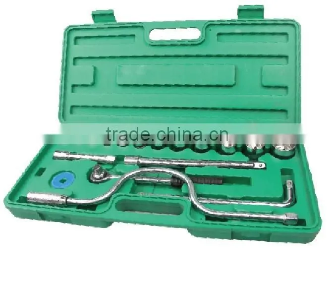 18 pcs 1/2" drive Sockets Set / Auto&bicycle repair tools set