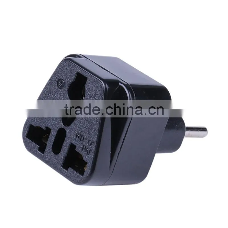 Universal AU UK EU AC to Euro plug adapter (WD-9C)