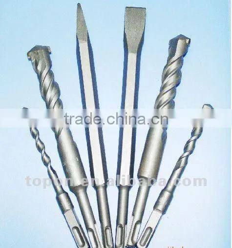 4pce SDS-plus shank chisel set