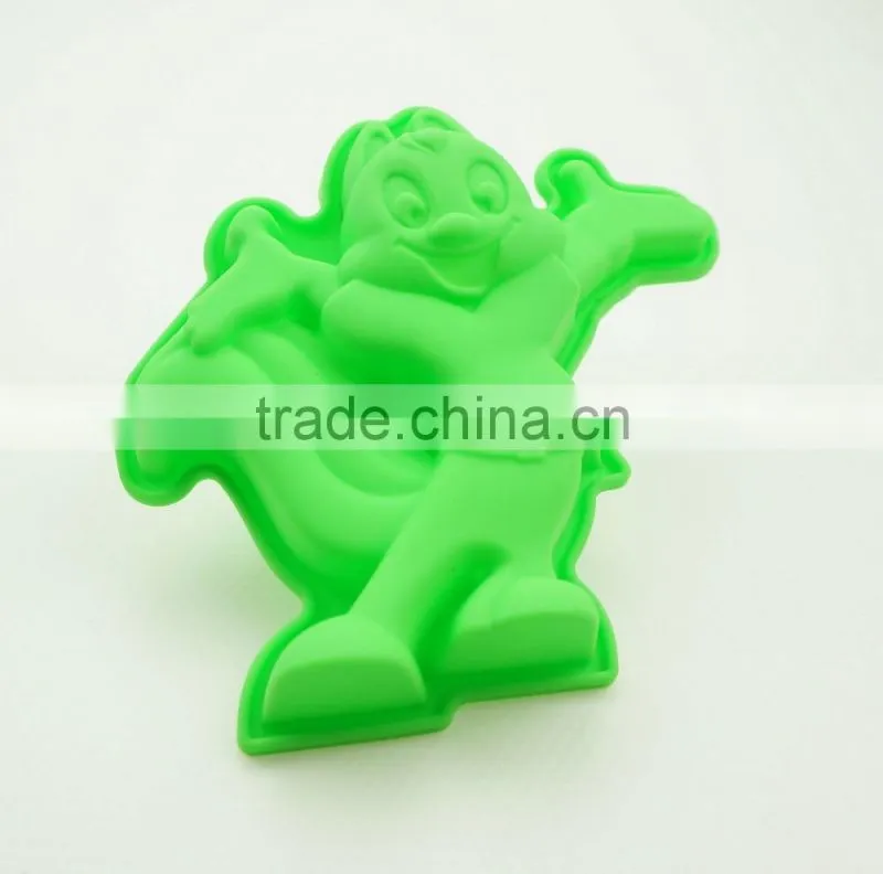 11185 Rabbit Shape Silicone Chocolate Mold for Christmas Gift