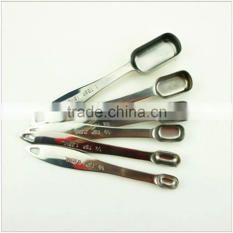 42140 6pcs Stainless Steel Nesting Measuring Cups and Spoons Set