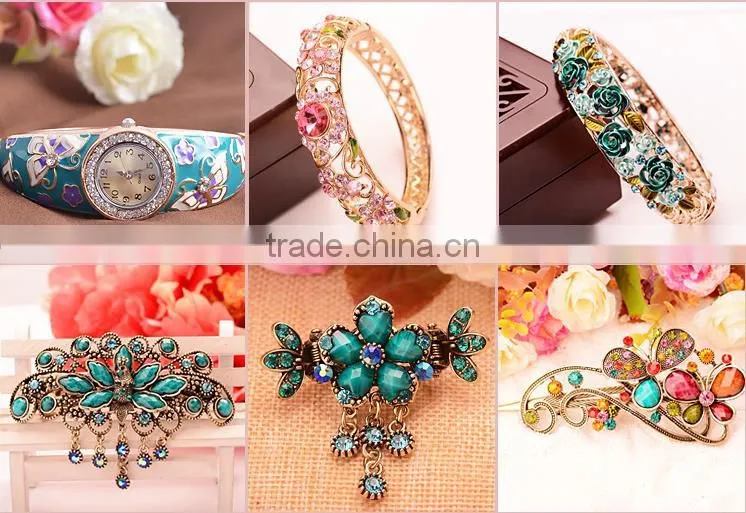 metal rhinestone hair pin