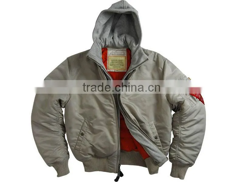 Seibertron MA-1 D-TEC flight jacket Navy jacket coat Pilot jacket