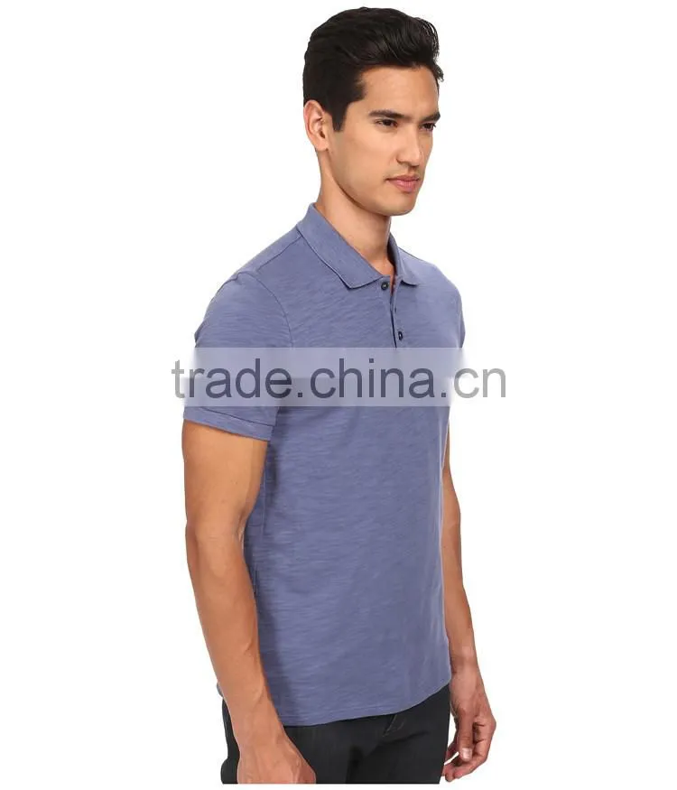 2015 latest custom short sleeve mens formal polo shirt from China factory cheap wholesale