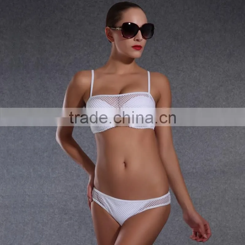 OEM 2016 newest bikini custom beachbeaut bikini swimwearfor mature women
