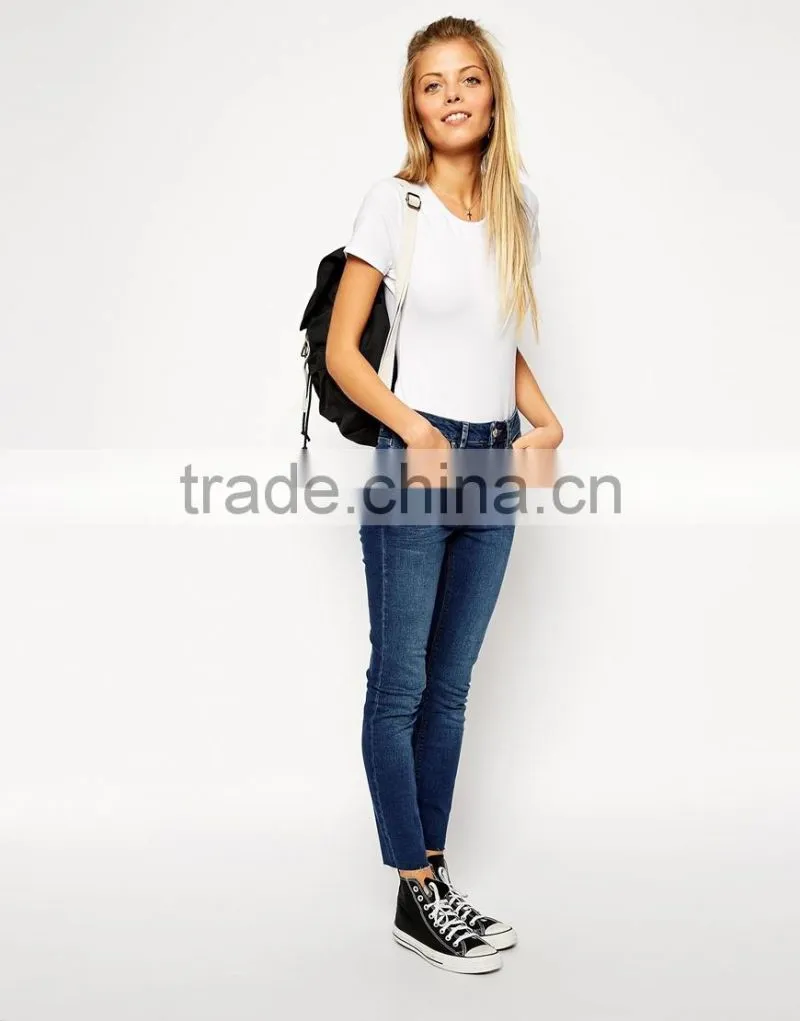 Body with Crew Neck and Short Sleeves China supplier