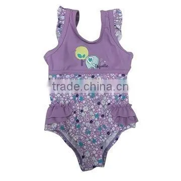 Kids Swimsuit Swimwear One Piece cut bow