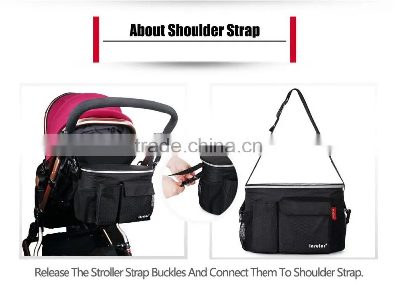 Insulated Water-Proof Lining Lunch Box Bag Cooler Tote Travel Picnic Bag