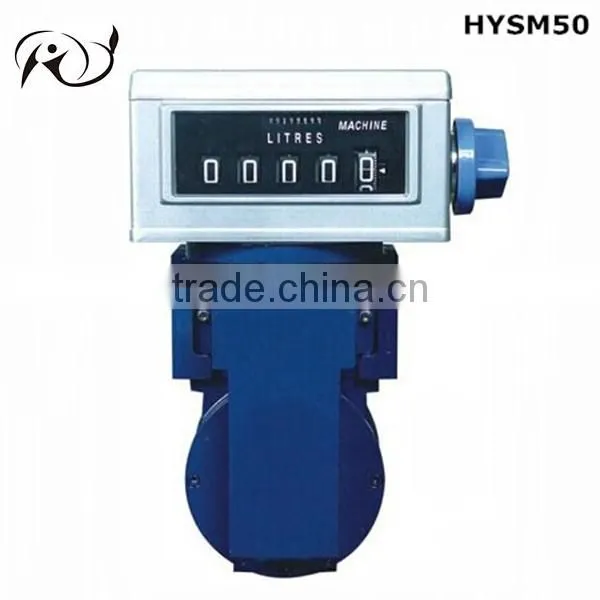 Positive displacement vane flow meter/diesel fuel flow meter