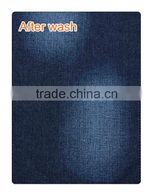 B2472 hot sale rigid denim fabric suit for man
