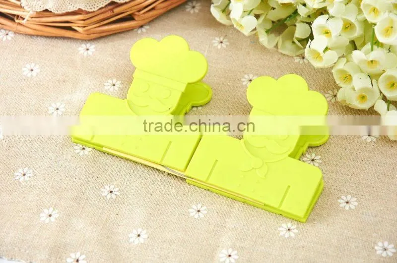 Plastic Food bag clips for kitchen using, New Arrival kitchen bag clips