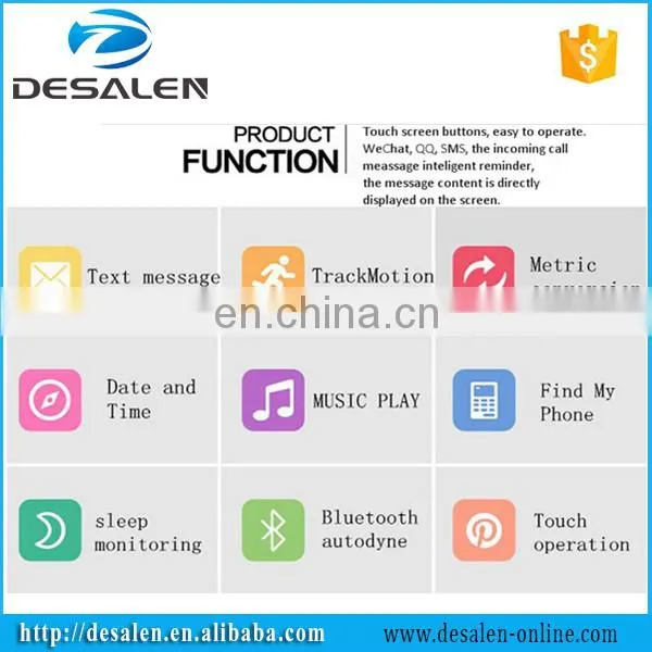Smart Bluetooth Bracelet E06