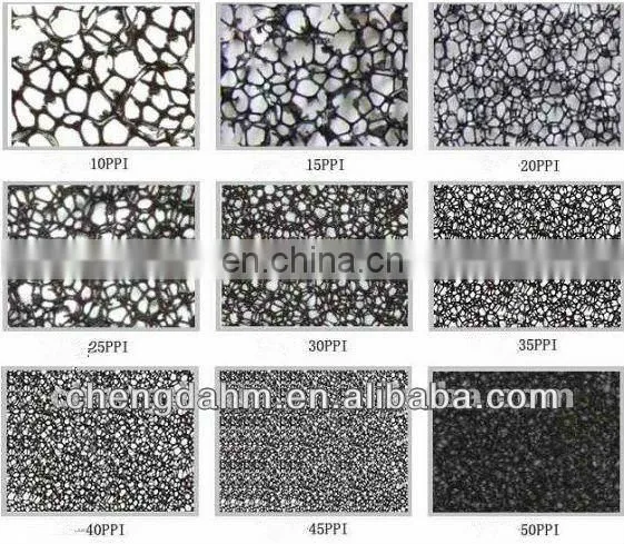 Reticulated Filter Foam for Air & Water Filtration