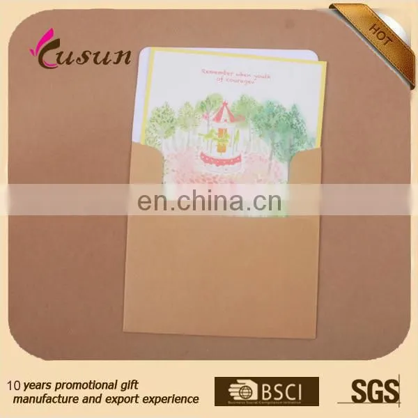 Full Color Printed blessing card