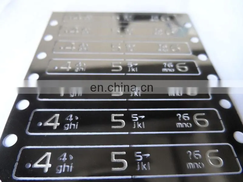 Custom metal Function Key for telephone