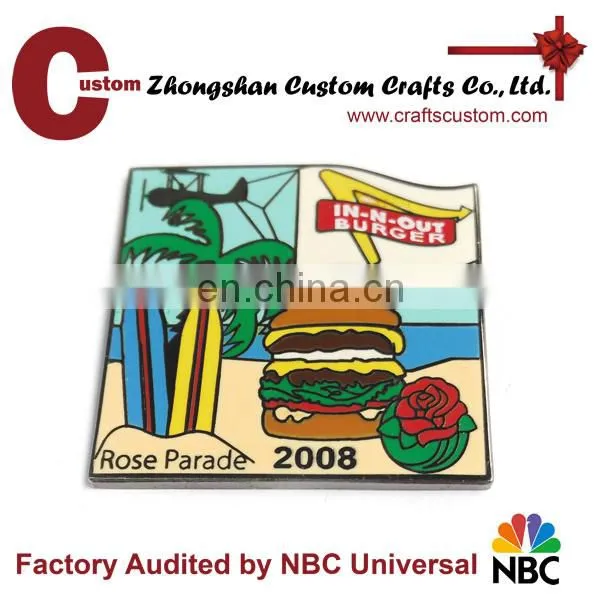 Custom promotional Trader Joe's badge Metal funny Badge
