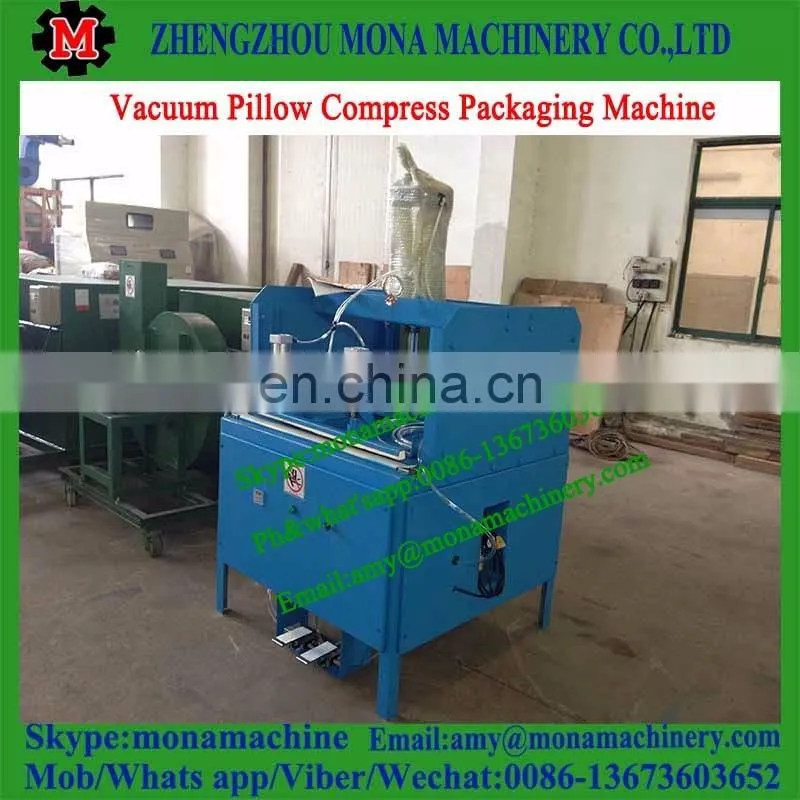 Good Reputation Supplying Double cylinder quilt pillows compression sealing machine
