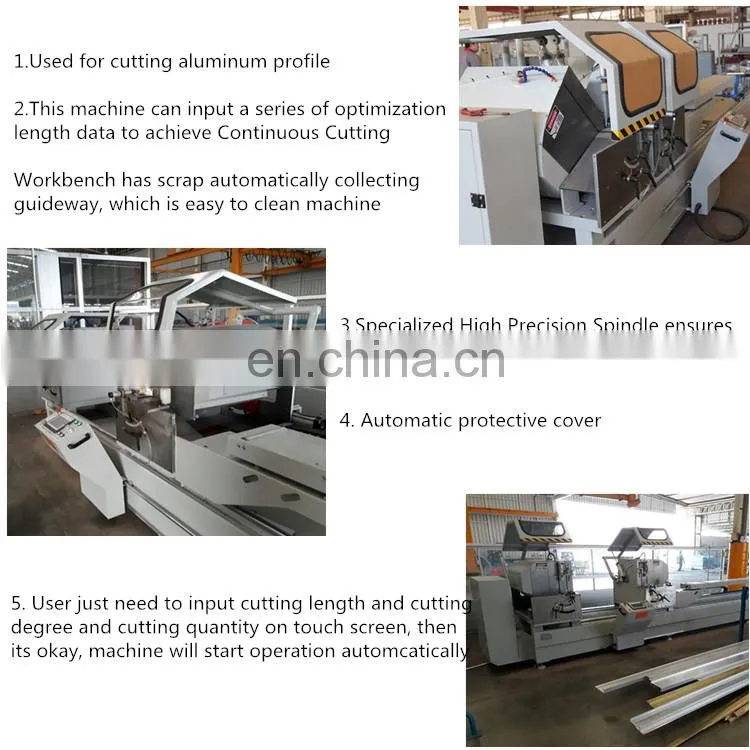 Window Frame Machine Aluminum Window Making Machine of Window Machine