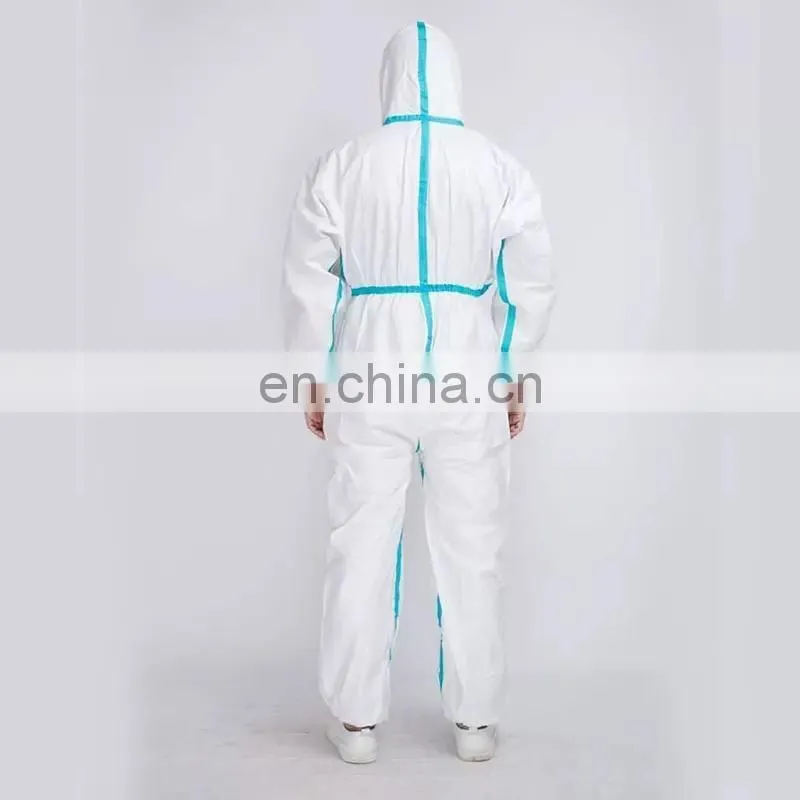 High quality disposable sterile coverall protective clothing