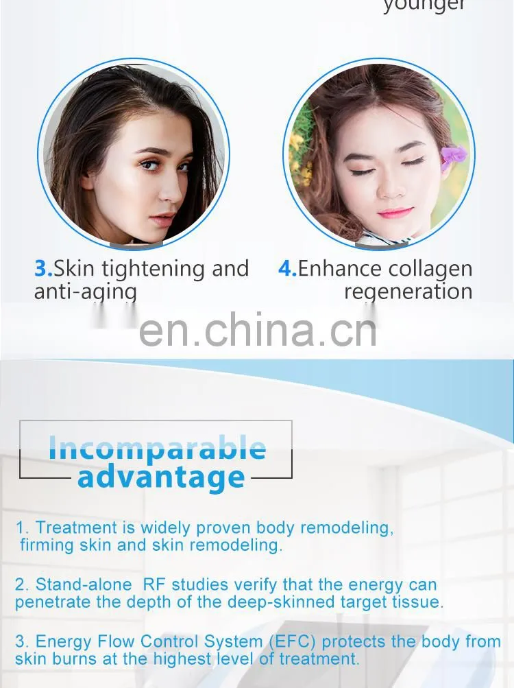 Skin Rejuvenation,Wrinkle Remover,Face Lift Feature and No IPL+ RF rf skin tightening machine