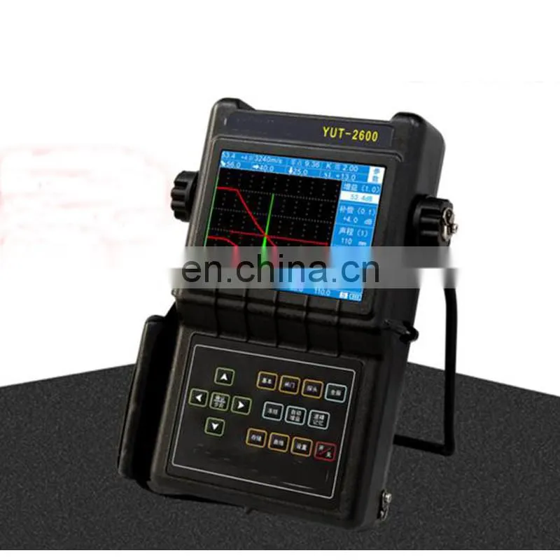 Digital portable ndt ultrasonic flaw detector with high precision