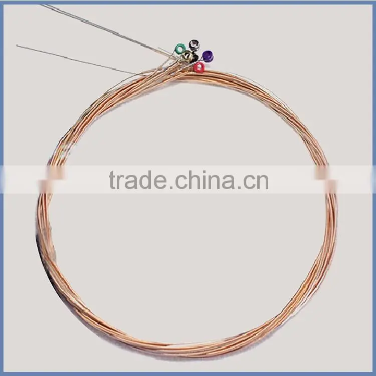 Imported silver jacketed wire electric guitar string