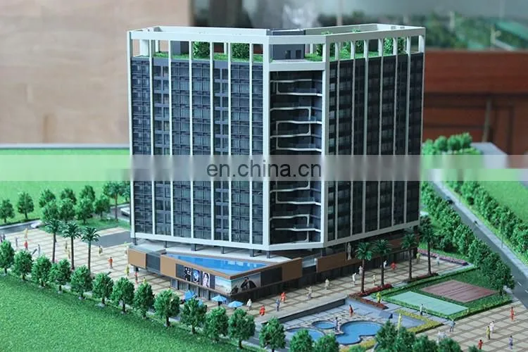 Nigeria building residential free scale architectural 3d models