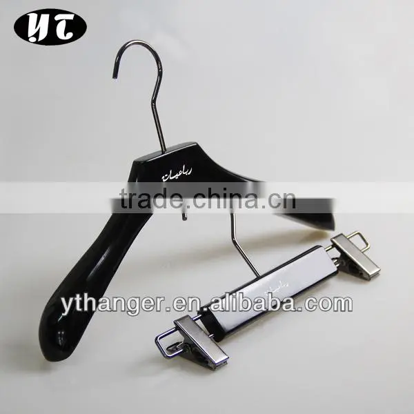 luxury kids hanger wooden clothes hanger and pants hanger