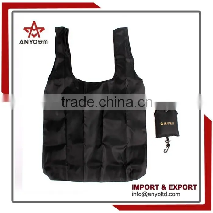 Customize service acceptable foldable polyester shopping bag