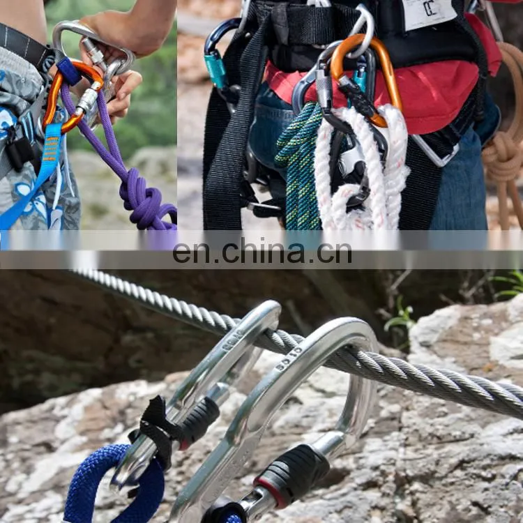 High Quality Swivel Carabiner Spring Snap Hook With Hole
