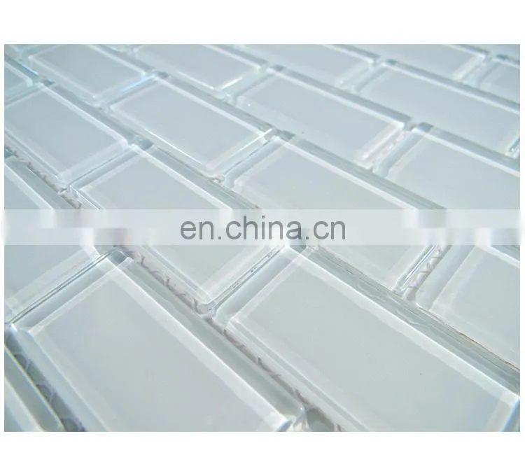 Outdoor Interior Transparent Crytal Solid 190X190X80mm Wall Decoration Glass Brick