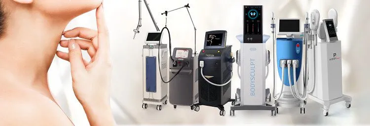 Alexandrite 755nm Laser Hair Removal Beauty Equipment Alexandrite 755nm 1064nm Dark Skin Pigmentation Removal