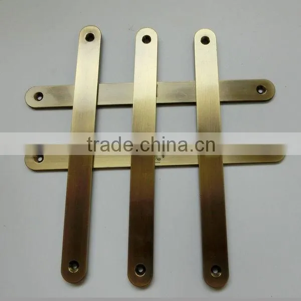 Custom fashion decorative metal nameplates antique metal nameplates 3d nameplate