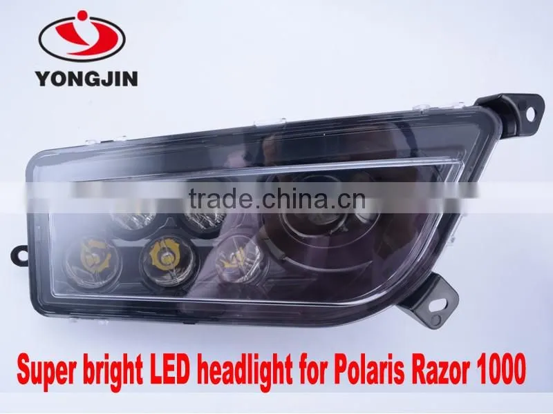 Best price LED Headlight for 2014 Polaries RZR XP 4 1000 EPS ATV UTV parts