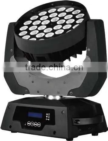 Zoom rgbw 4in1 36x10w led moving head, 36x10 rgbw led wall washer
