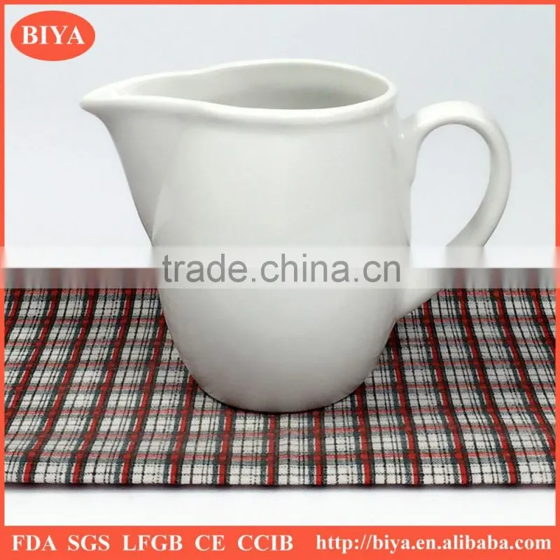 popular porcelain mini small milk jar factory directly ,milk pot, juice jar and coffee jar,spice jar