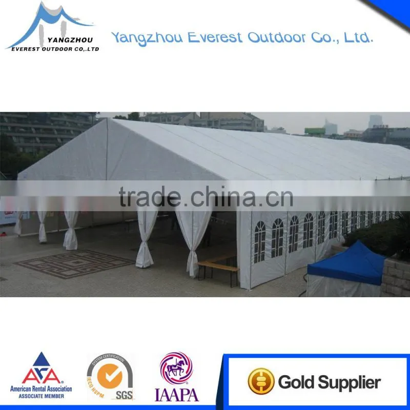 outdoor white large marquee 1000 people capacity large big clear span event garden tent