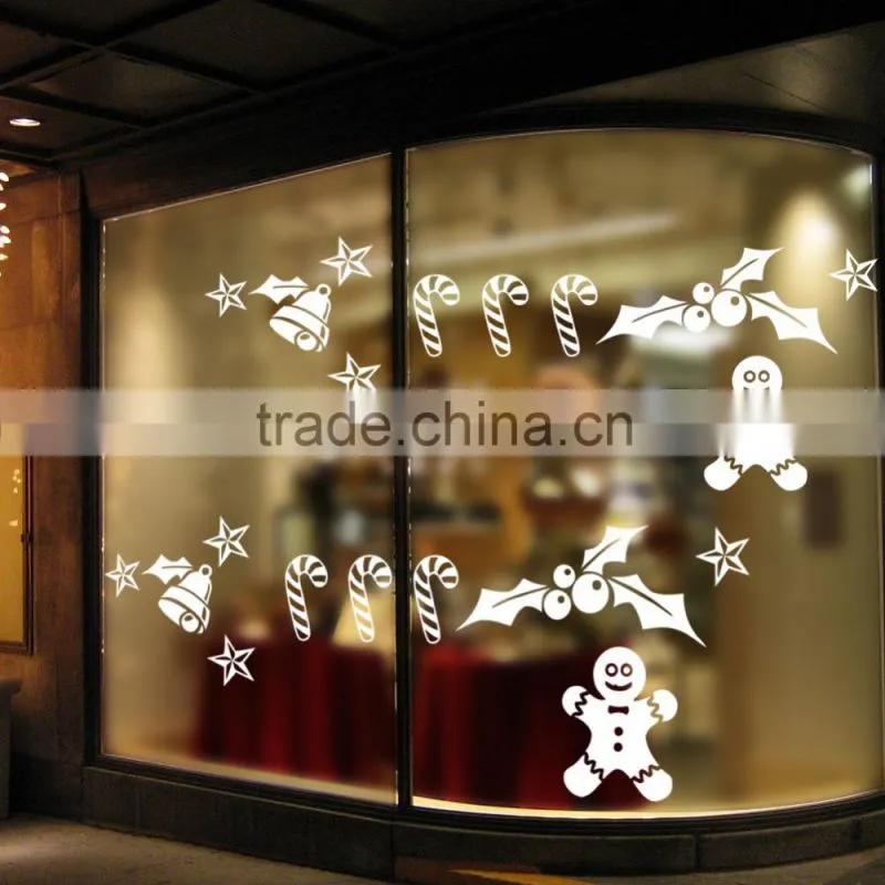 ALFOREVER vinyl christmas decals,the christmas days home decoration decals