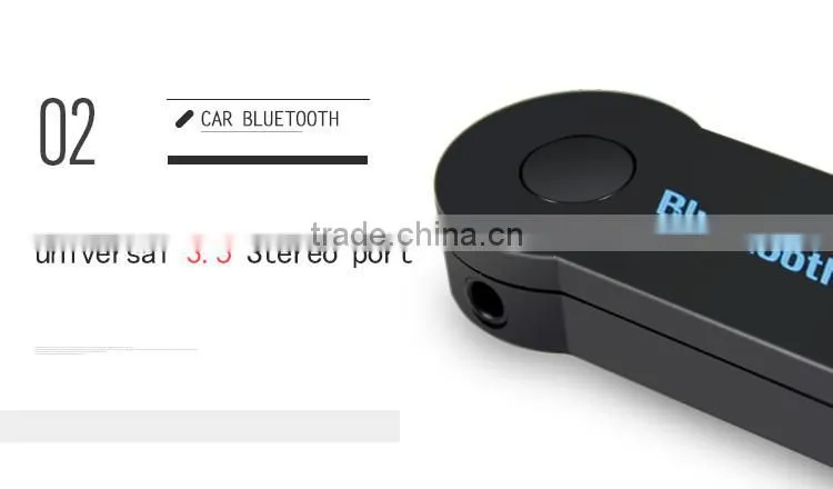 Cheap 3.5mm Bluetooth Audio Receiver Car Bluetooth Music Receiver with Stereo Output