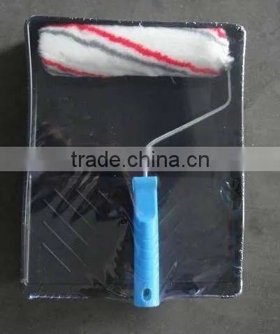 9" paint roller brush set