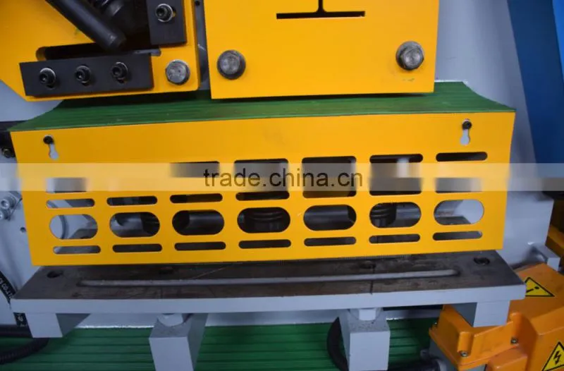 Q35Y-16 hydraulic ironworker for channel steel shearing and I steel cutting