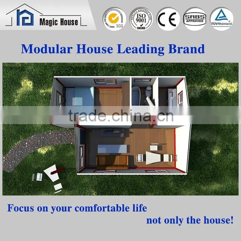 Low Cost Prefabricated Movable Hotel for Vacation