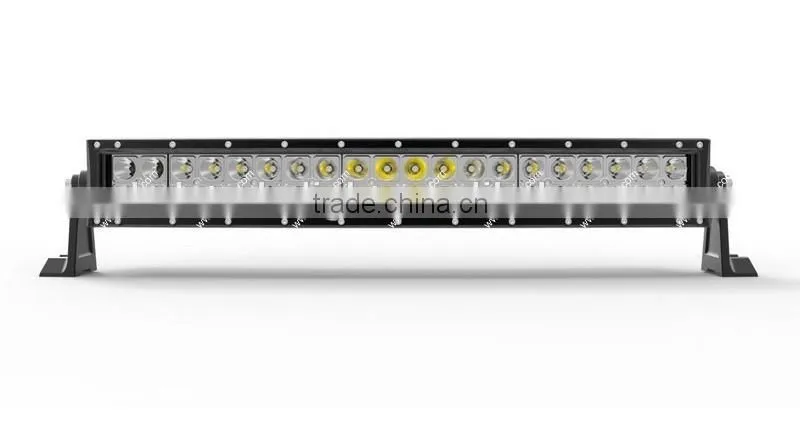 Double Row Curved 20 inch 120W LED Light Bars, curved off road led offroad lightbar