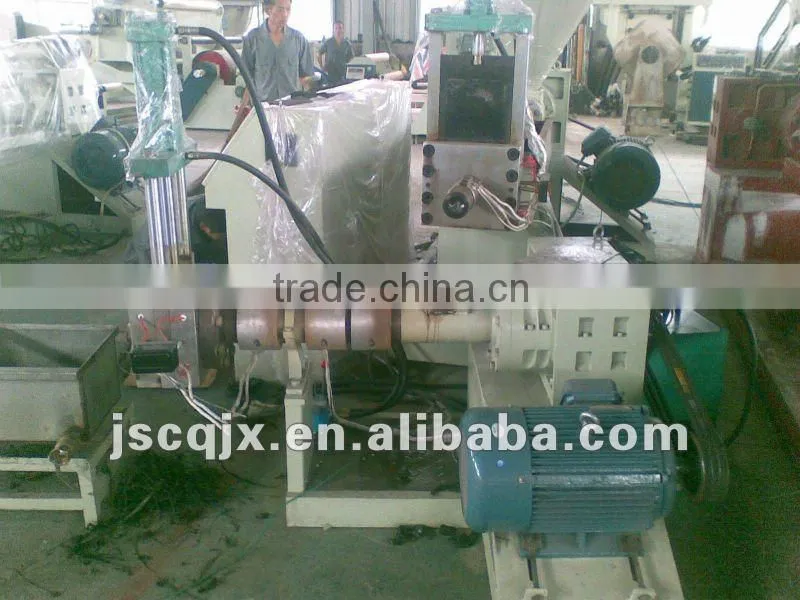 the new recycled plastic granules machinery