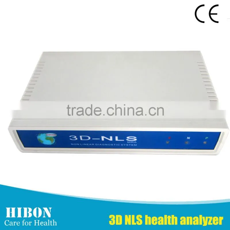 Top Sale 2015 Professional Body Health Analyzer Professional Quantum Magnetic Analyzer 3D Nls