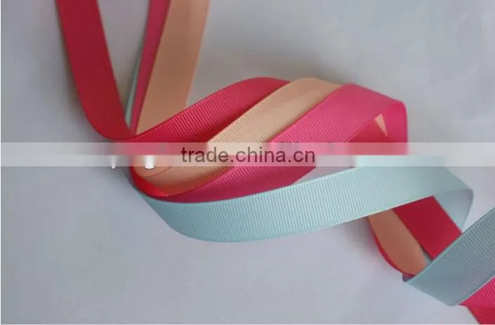 2.5cm cheap custom printing celebrate grosgrain ribbon